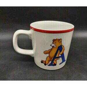 TIFFANY & CO Alphabet Bears 3" Vintage Ceramic Mug